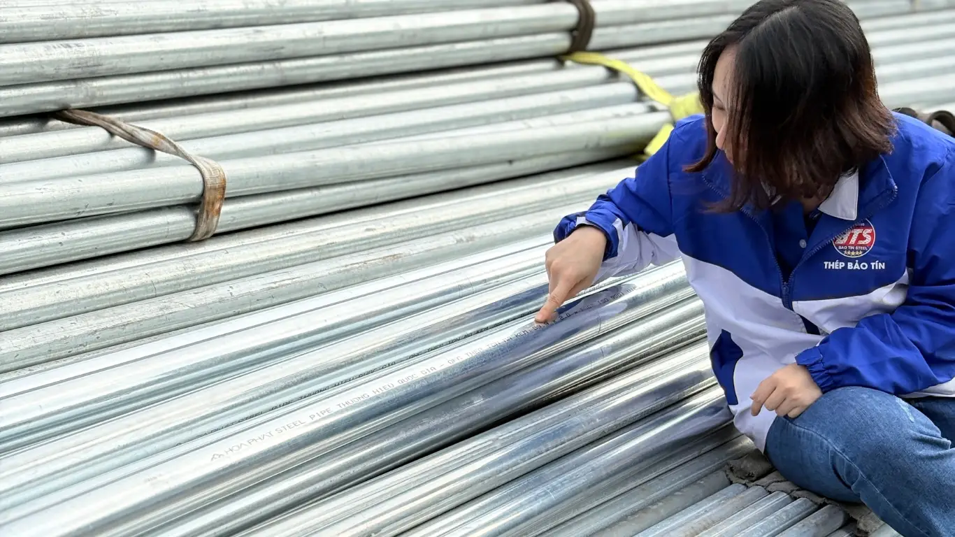 Ống thép mạ kẽm tại Thép Bảo Tín