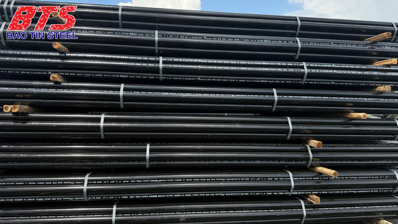 Giá ống thép đen SeAH