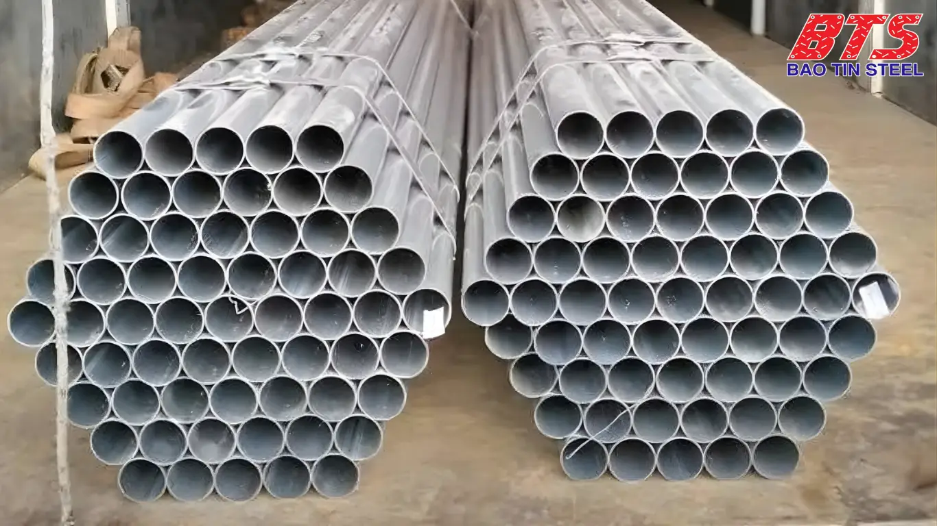 Quy cách thép ống mạ kẽm DN20