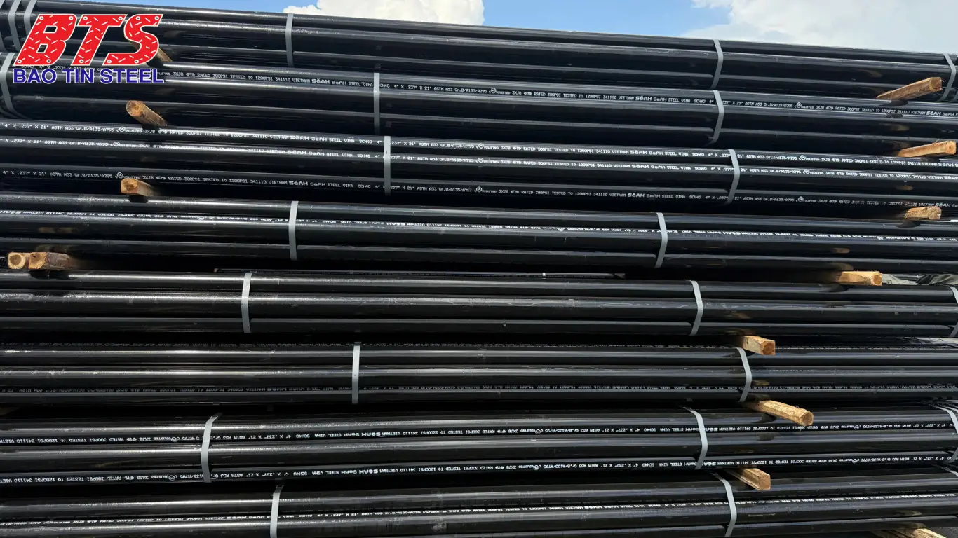 Ưu điểm ống hàn đen SeAH