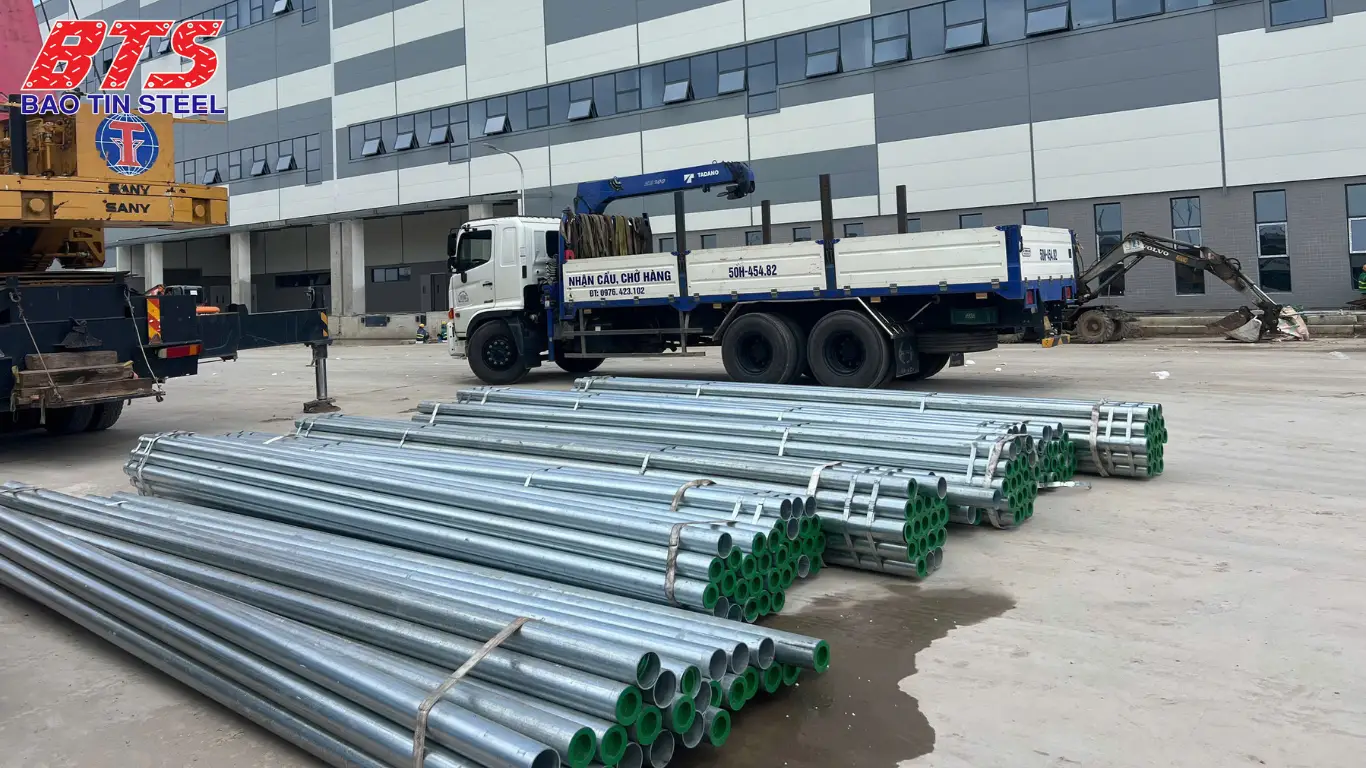 Ống thép mạ kẽm astm a53