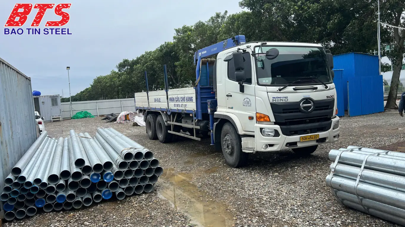Thép Bảo Tín cung cấp ống thép mạ kẽm