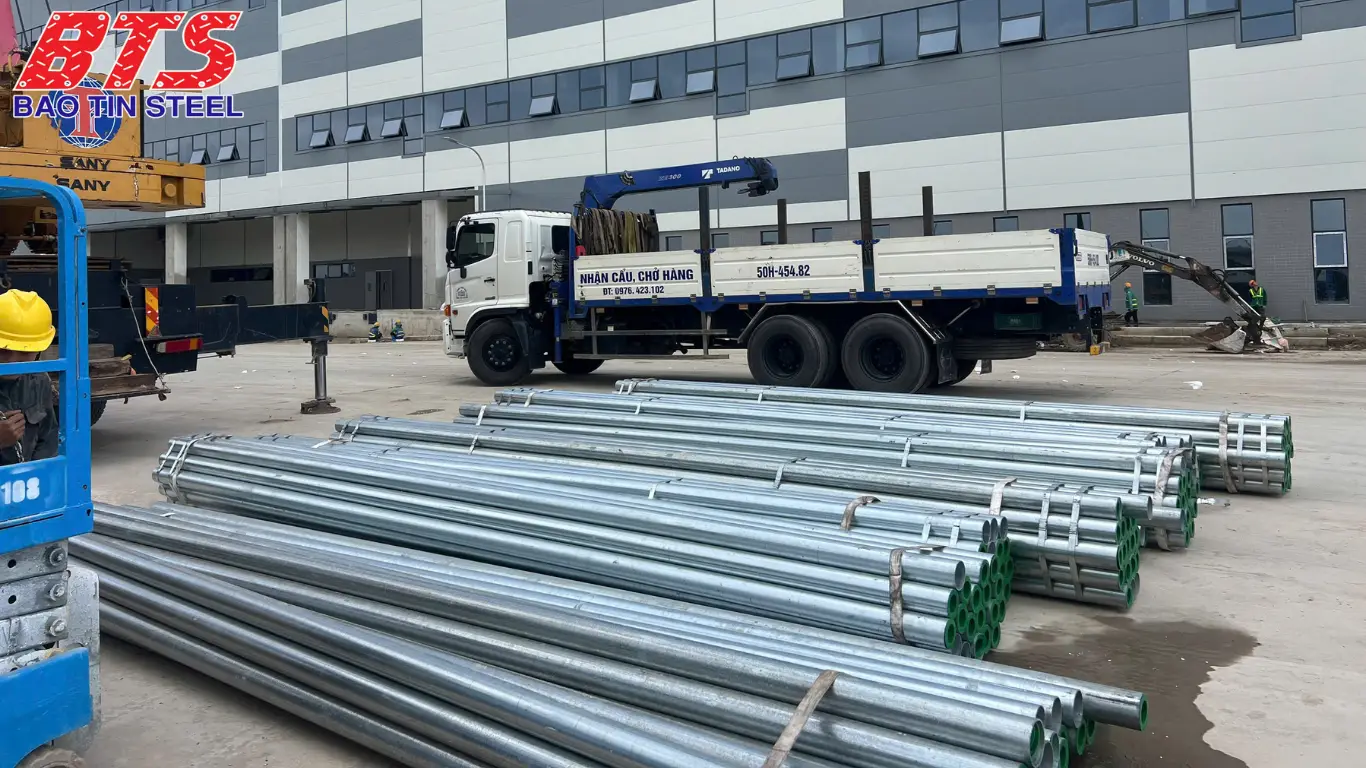 Ống thép mạ kẽm tiêu chuẩn BS