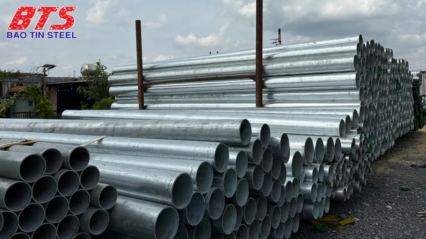 Ống mạ kẽm tại Thép Bảo Tín