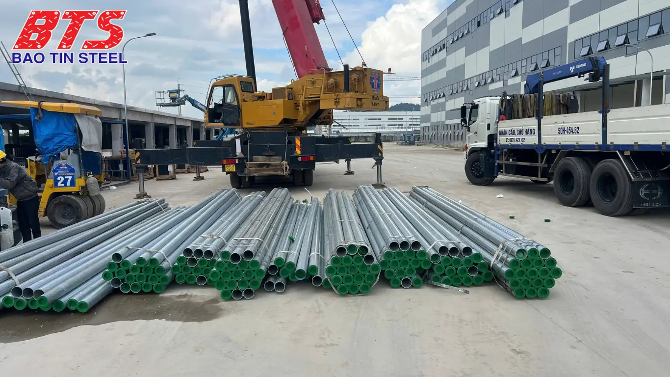 ống thép mạ kẽm phi 60 - Thép Bảo Tín cung cấp