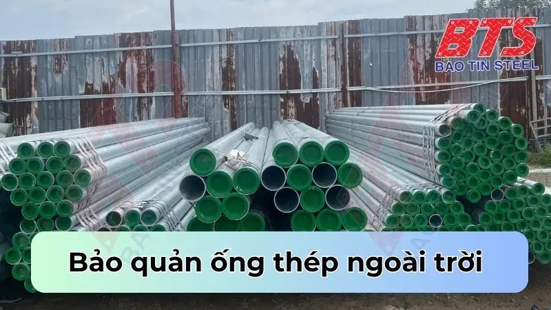Bảo quản thép ngoài trời