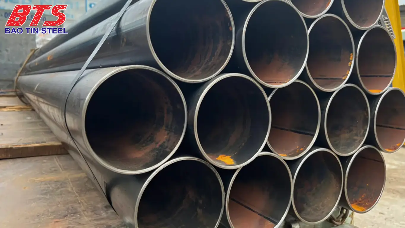 Yếu tố ảnh hưởng đến giá ống thép đen DN100