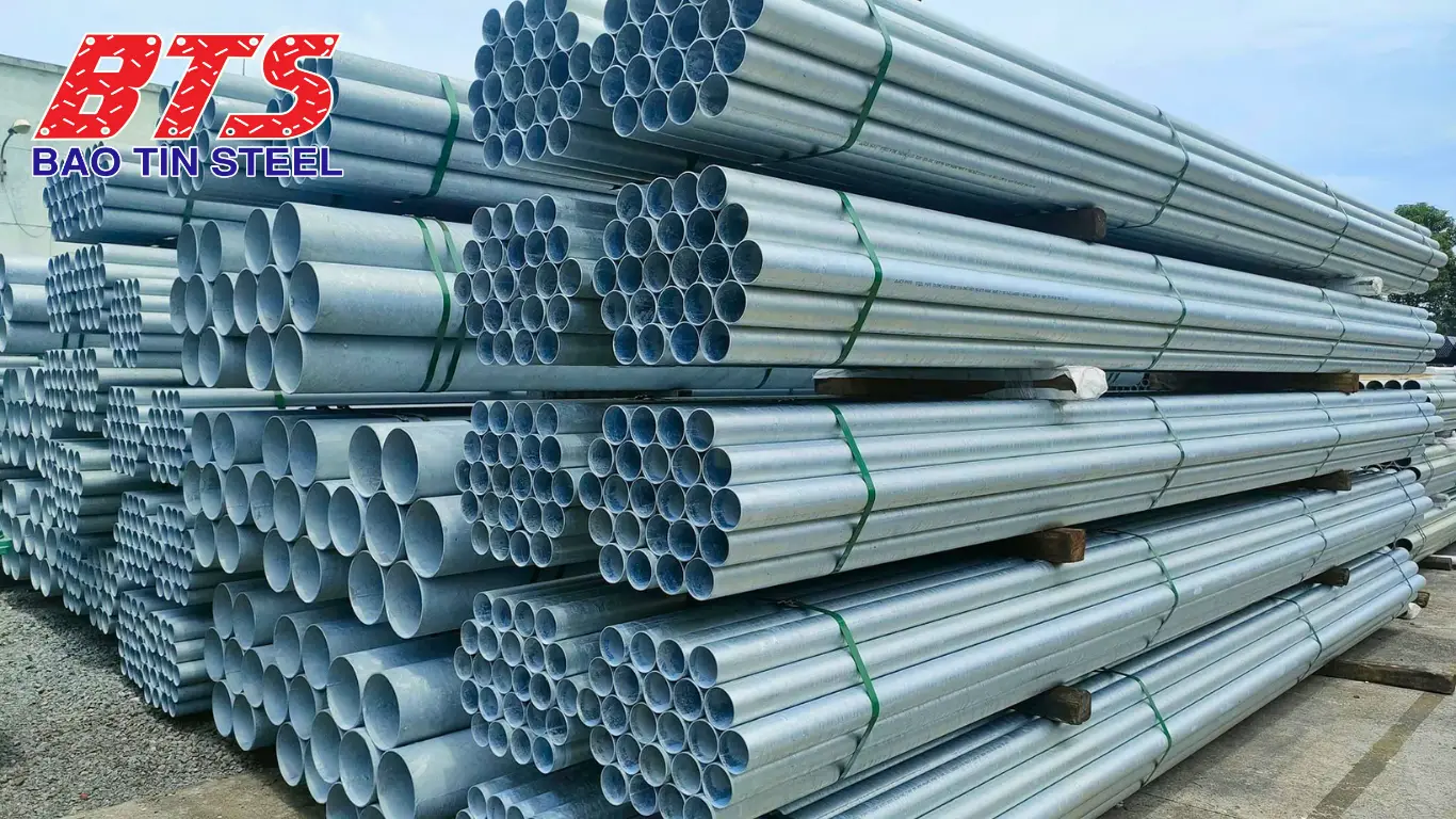 Ống thép hàn đen, mạ kẽm ASTM A53