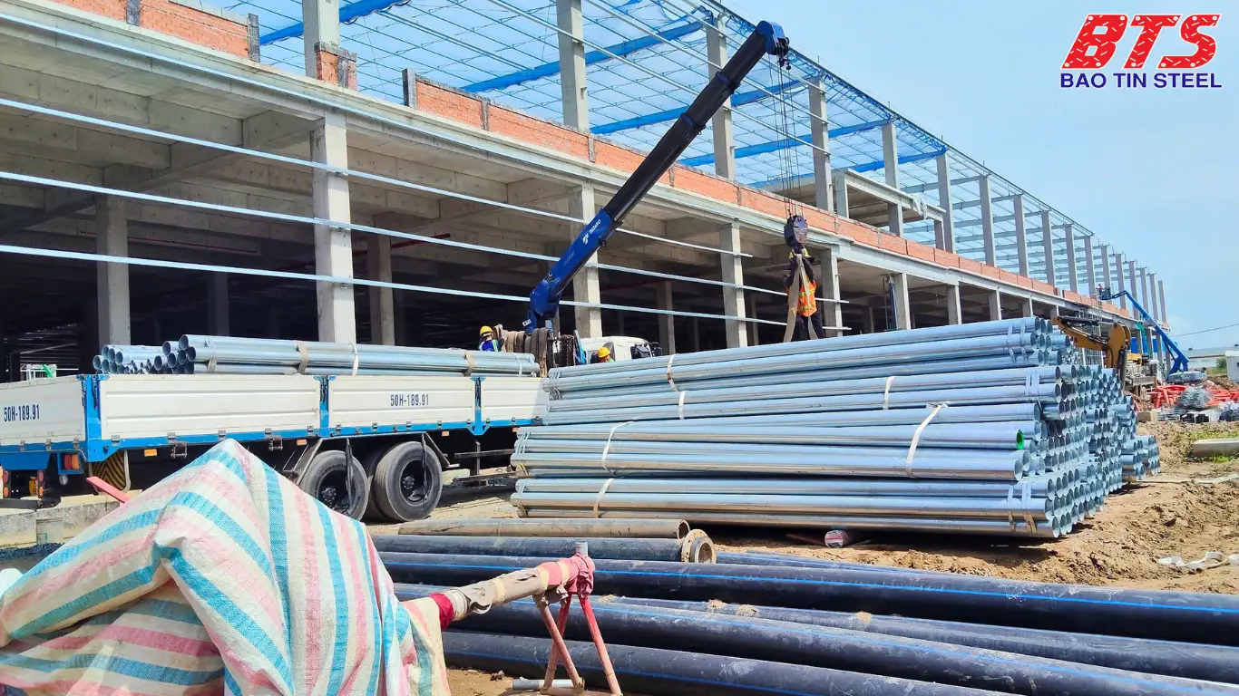 Ống thép mạ kẽm