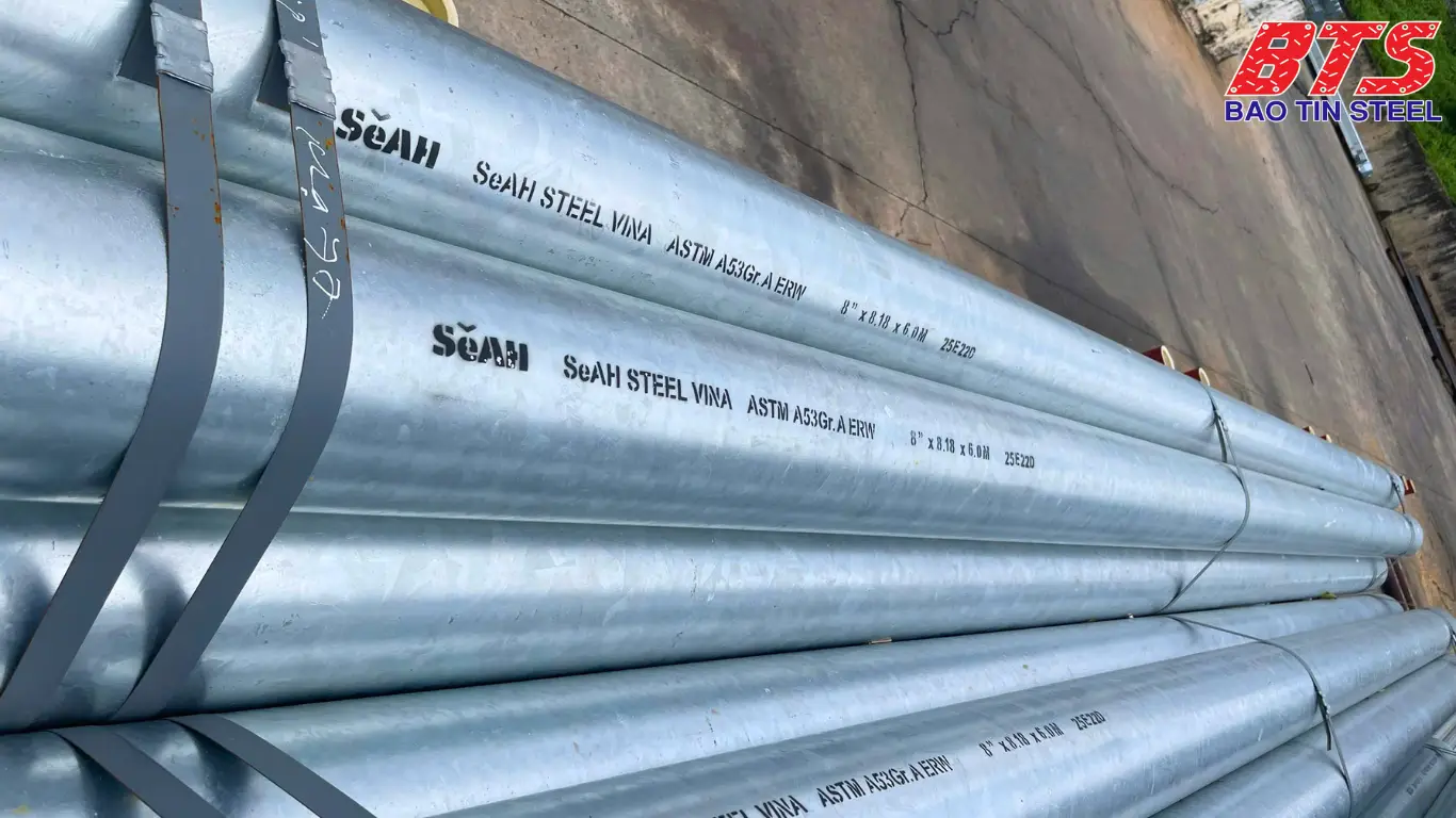 Cách phân biệt ống thép SeAH chính hãng và hàng giả