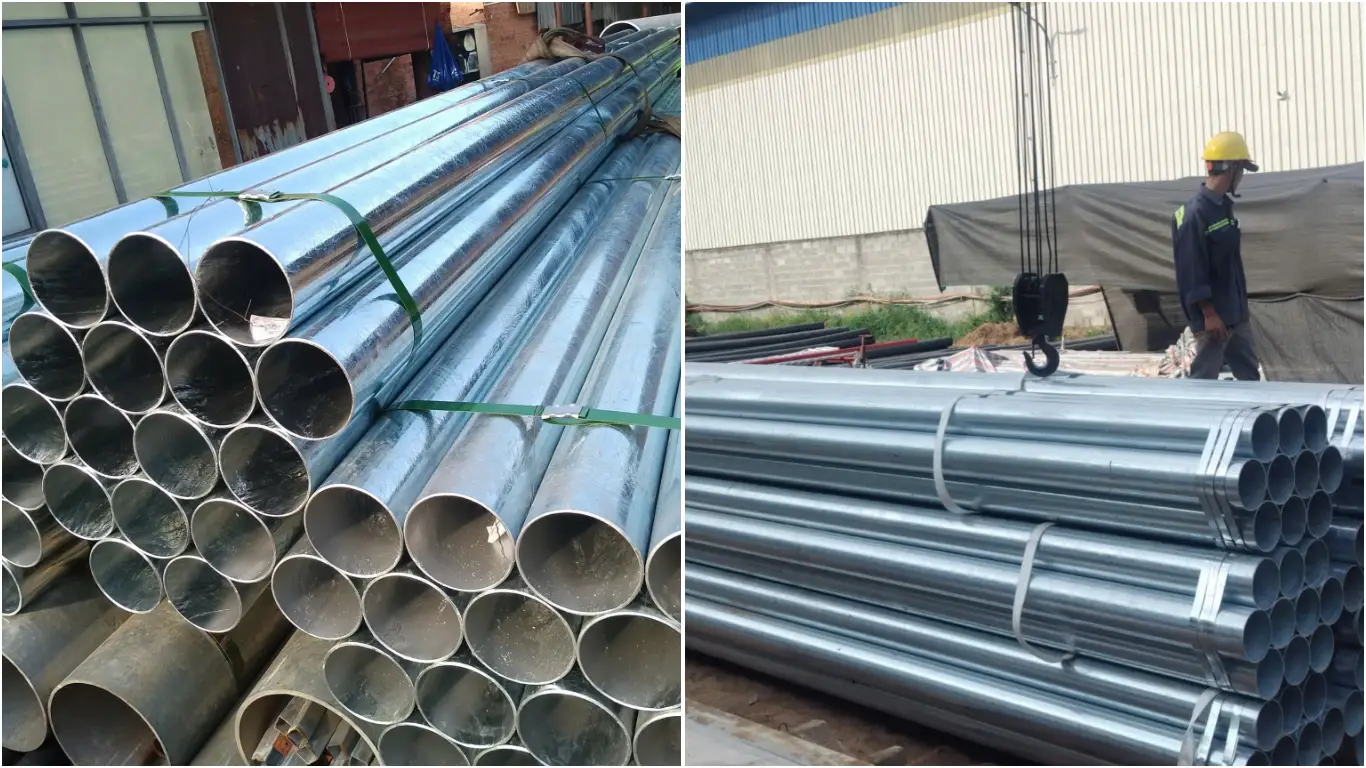 Ống thép mạ kẽm