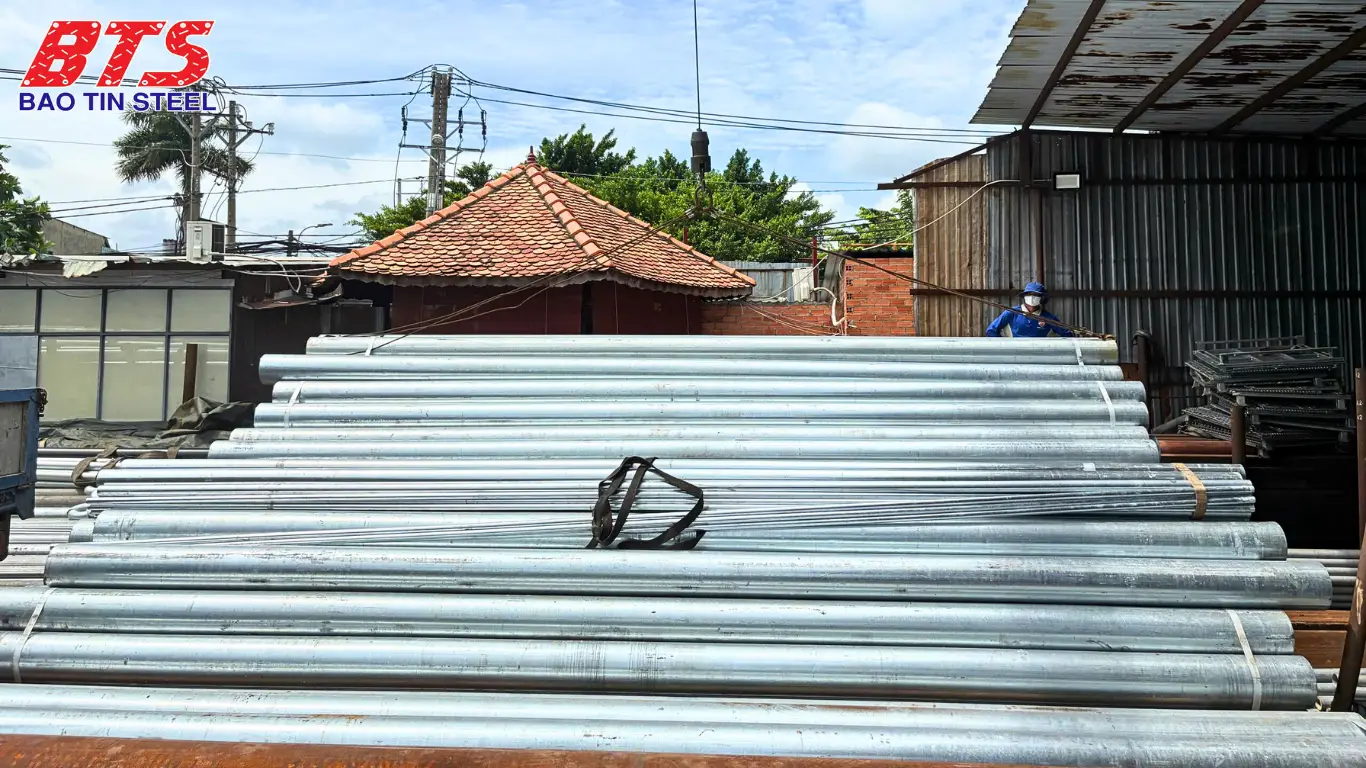 Ống thép mạ kẽm tại Thép Bảo Tín
