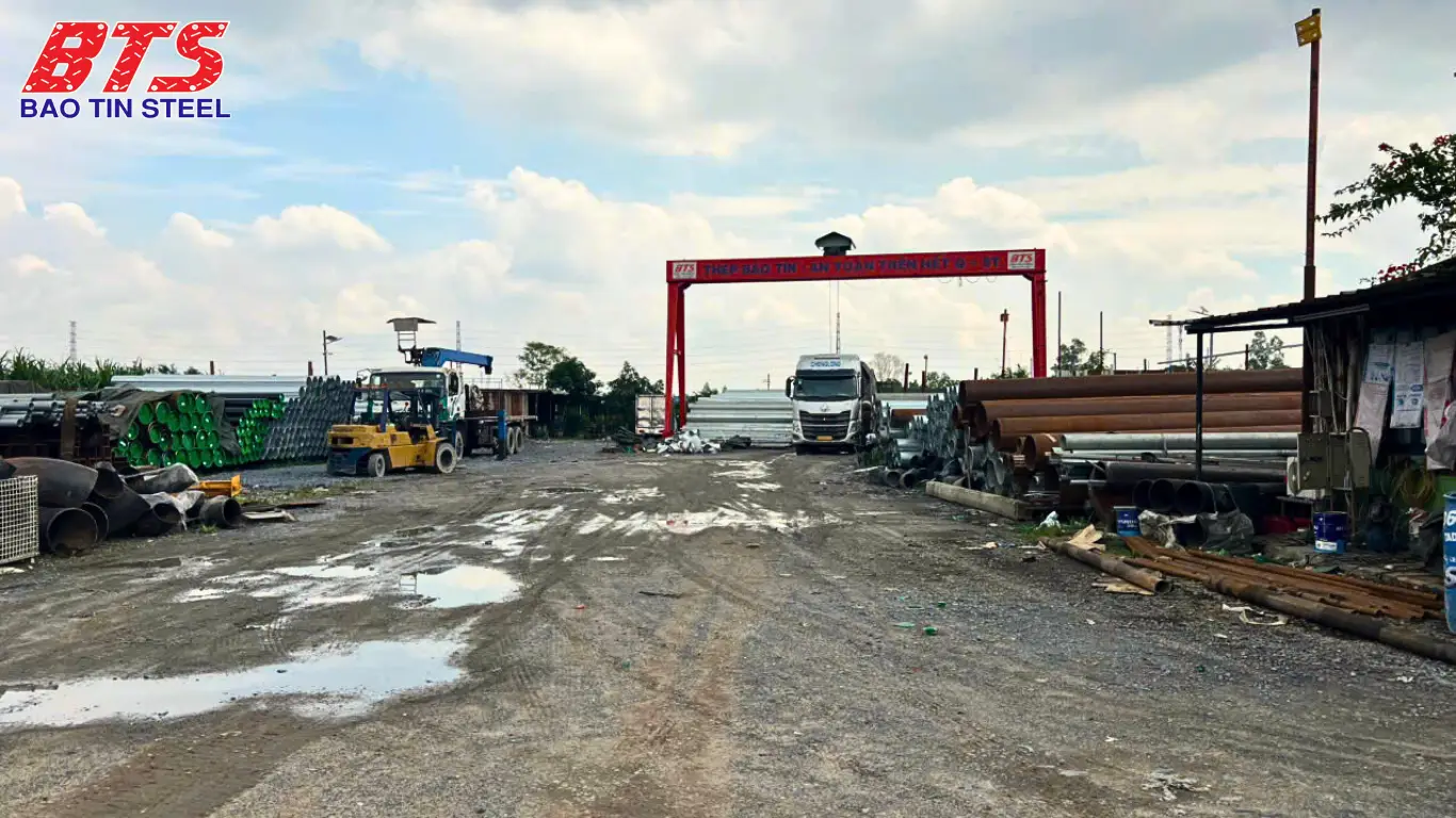 Kho thép Bảo Tín tại TP HCM